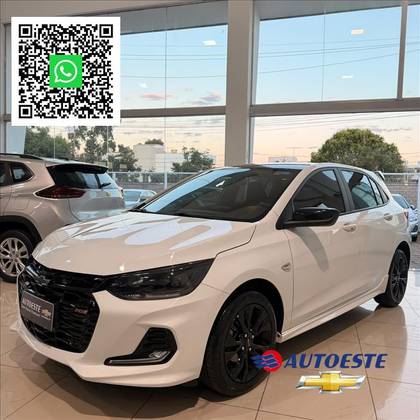 CHEVROLET ONIX 1.0 TURBO FLEX RS AUTOMÁTICO CHEVROLET ONIX 1.0 TURBO FLEX RS AUTOMÁTICO